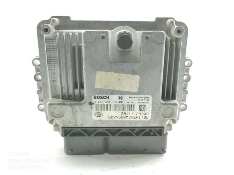 Recambio de centralita motor uce para kia venga emotion referencia OEM IAM 0281018138  