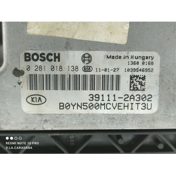 Recambio de centralita motor uce para kia venga emotion referencia OEM IAM 0281018138  