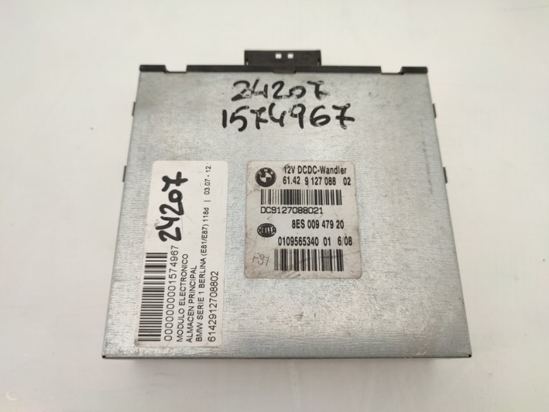 Recambio de modulo electronico para bmw serie 1 berlina (e81/e87) 118d referencia OEM IAM 6142912708802  