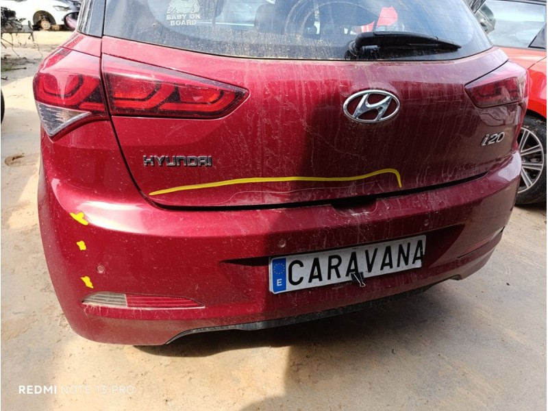 Recambio de paragolpes trasero para hyundai i20 style referencia OEM IAM 86610C8010  