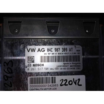 Recambio de centralita motor uce para volkswagen polo (6c1) bluemotion referencia OEM IAM 04C907309AT  
