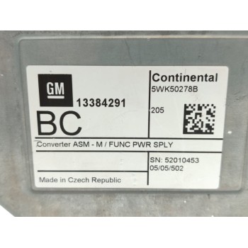 Recambio de modulo electronico para opel corsa e business referencia OEM IAM 13384291  