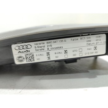 Recambio de luz interior para audi a4 berlina (8w2) básico referencia OEM IAM 8W0947135G  