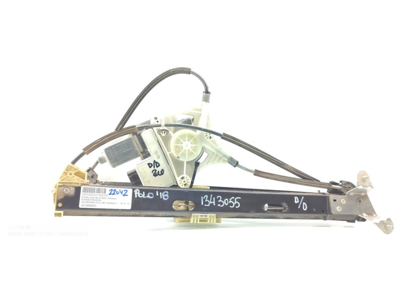 Recambio de elevalunas delantero derecho para volkswagen polo (6c1) bluemotion referencia OEM IAM 2Q1959882D  