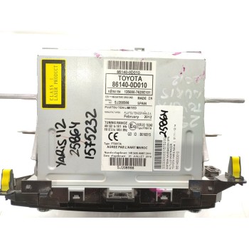 Recambio de sistema navegacion gps para toyota yaris active referencia OEM IAM 861400D010  