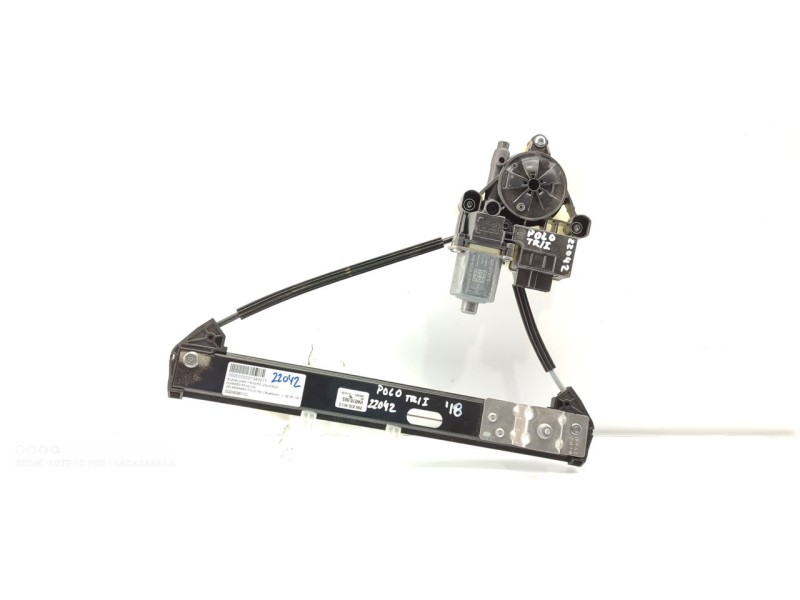 Recambio de elevalunas trasero izquierdo para volkswagen polo (6c1) bluemotion referencia OEM IAM 5Q0959811D  