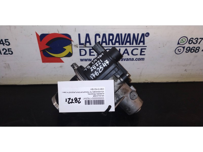 Recambio de valvula egr para volkswagen t5 transporter/furgoneta caja cerrada referencia OEM IAM 038131501BH  