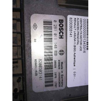 Recambio de centralita motor uce para renault laguna ii (bg0) authentique referencia OEM IAM 8200303141  