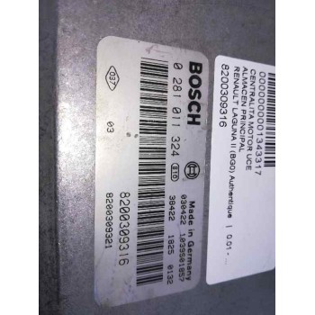 Recambio de centralita motor uce para renault laguna ii (bg0) authentique referencia OEM IAM 8200309316  