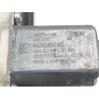 Recambio de elevalunas trasero izquierdo para citroën c4 picasso shine referencia OEM IAM 9676172480  