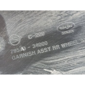 Recambio de aletin trasero derecho para ssangyong korando limited 4x2 referencia OEM IAM 795A034000  