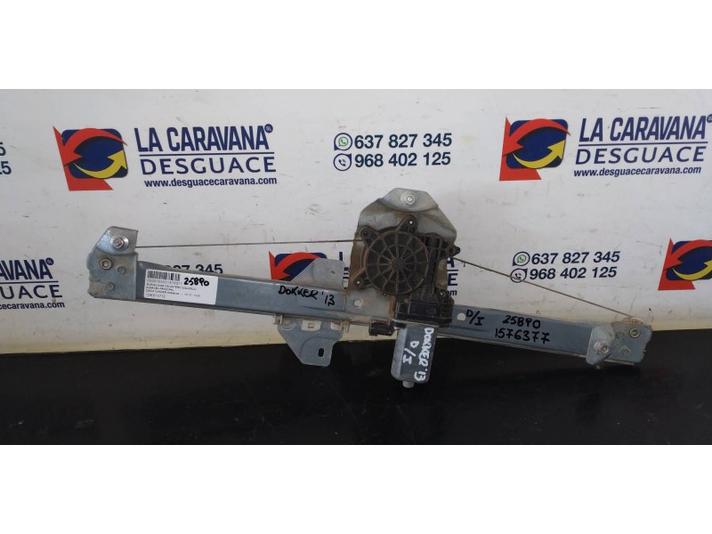Recambio de elevalunas delantero izquierdo para dacia dokker ambiance referencia OEM IAM 128001071E  
