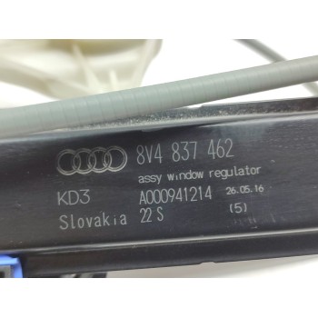 Recambio de elevalunas delantero derecho para audi a3 sportback (8va) ambition referencia OEM IAM 8V4837462  