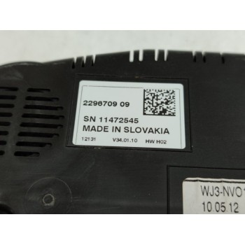 Recambio de cuadro instrumentos para volkswagen polo (6r1) advance referencia OEM IAM 6R0920861K  