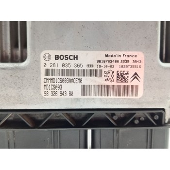 Recambio de centralita motor uce para opel grandland x business referencia OEM IAM 0281035365  