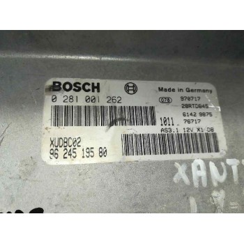 Recambio de centralita motor uce para citroën xantia break 1.9 turbodiesel referencia OEM IAM 9624519580  