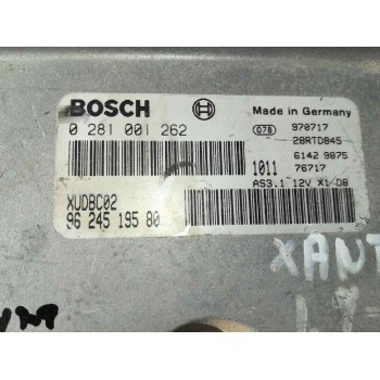 Recambio de centralita motor uce para citroën xantia break 1.9 turbodiesel referencia OEM IAM 9624519580  