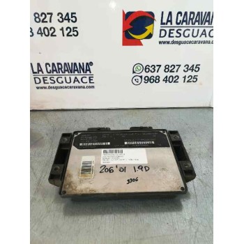 Recambio de centralita motor uce para peugeot 206 berlina xt referencia OEM IAM 80845H  