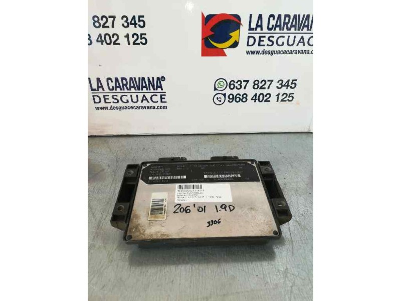 Recambio de centralita motor uce para peugeot 206 berlina xt referencia OEM IAM 80845H  