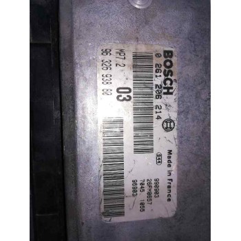 Recambio de centralita motor uce para citroën saxo 1.6 referencia OEM IAM 9632693880  