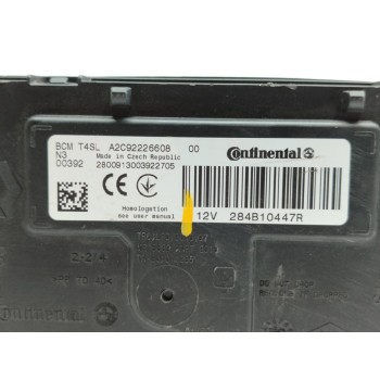 Recambio de modulo electronico para dacia sandero comfort referencia OEM IAM 284B10447T  