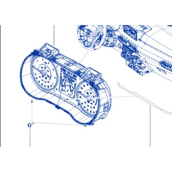 Recambio de cuadro instrumentos para dacia sandero iii stepway comfort referencia OEM IAM 248093711R  