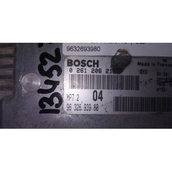 Recambio de centralita motor uce para peugeot 206 berlina 1.6 referencia OEM IAM 9632693980  