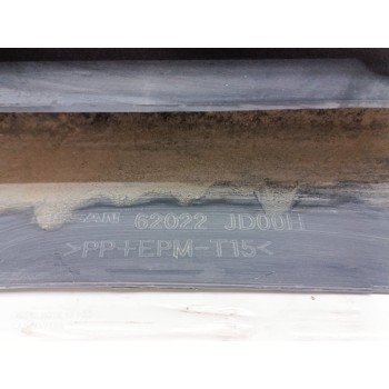 Recambio de paragolpes delantero para nissan qashqai (j10) acenta referencia OEM IAM 62022JD00H  