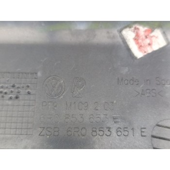 Recambio de rejilla paragolpes delantero para volkswagen polo (6r1) advance referencia OEM IAM 6R0853651E  