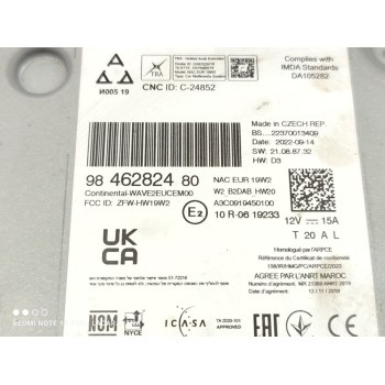 Recambio de sistema audio / radio cd para citroën c3 origins referencia OEM IAM 9846282480  