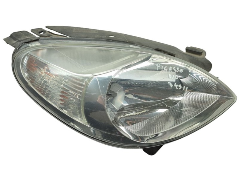 Recambio de faro derecho para citroën xsara picasso 2.0 hdi exclusive referencia OEM IAM 9649557380  