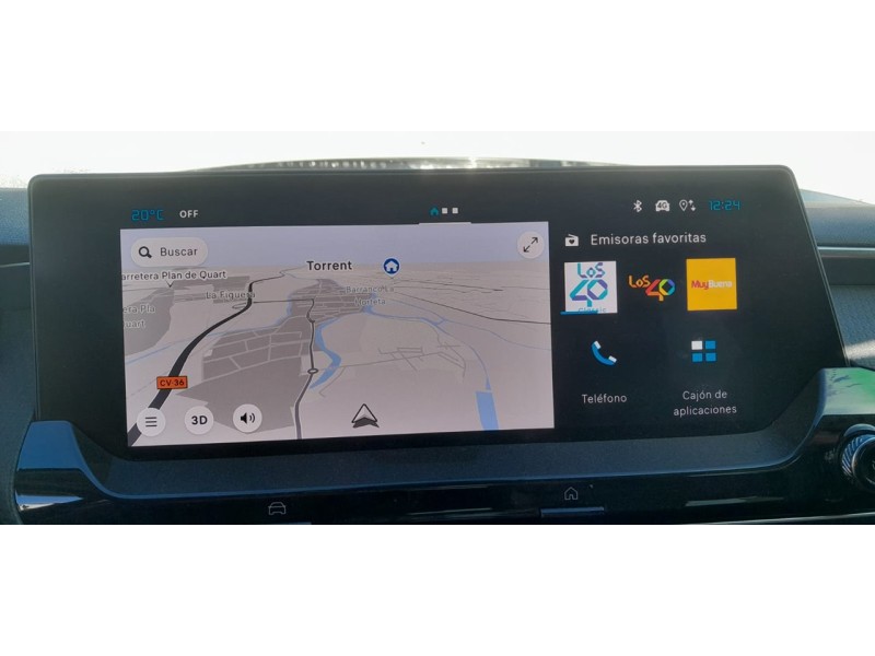 Recambio de pantalla multifuncion para citroën c5 x shine pack referencia OEM IAM YL01895280  