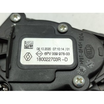 Recambio de pedal acelerador para dacia sandero comfort referencia OEM IAM 180022703R  