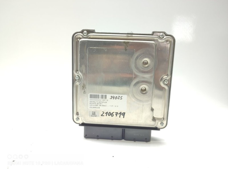 Recambio de centralita motor uce para audi a4 ber. (b8) básico referencia OEM IAM 03L906022B  
