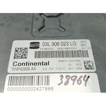 Recambio de centralita motor uce para seat altea xl (5p5) reference ecomotive referencia OEM IAM 03L906023LG  