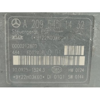 Recambio de abs para mercedes-benz clase c (w203) sportcoupe c 220 cdi (203.706) referencia OEM IAM A0044315412  