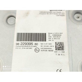 Recambio de sistema audio / radio cd para citroën c3 c-series referencia OEM IAM 9822939580  