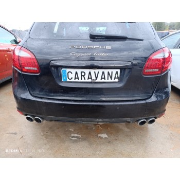 Recambio de paragolpes trasero para porsche cayenne (typ 92aa) turbo referencia OEM IAM 95850541110  