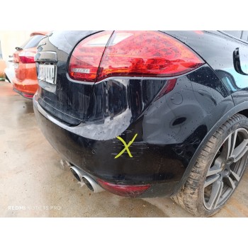 Recambio de paragolpes trasero para porsche cayenne (typ 92aa) turbo referencia OEM IAM 95850541110  