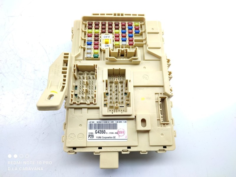 Recambio de caja reles / fusibles para hyundai i30 cw (pd) family referencia OEM IAM 91950G4350  