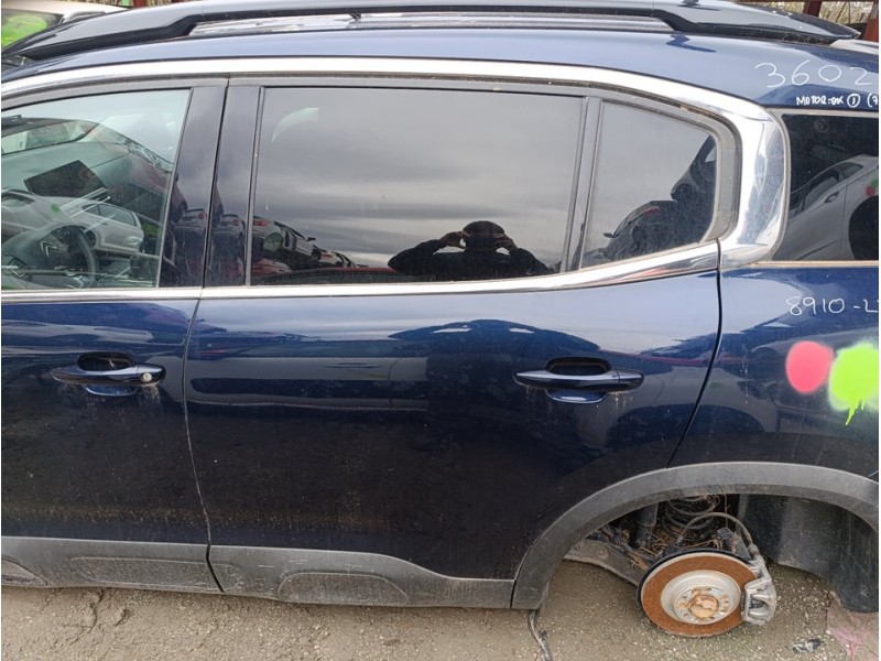 Recambio de puerta trasera izquierda para citroën c5 aircross feel referencia OEM IAM 9825753580  