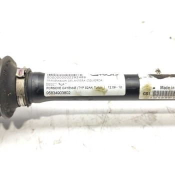 Recambio de transmision delantera izquierda para porsche cayenne (typ 92aa) turbo referencia OEM IAM 95834903802  
