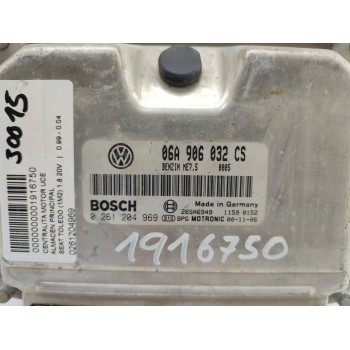 Recambio de centralita motor uce para seat toledo (1m2) 1.8 20v referencia OEM IAM 0261204969  