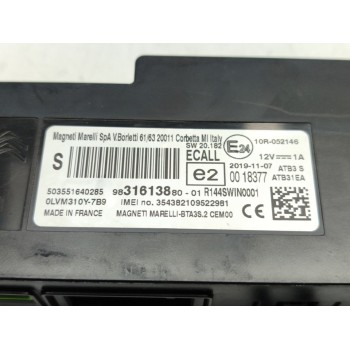Recambio de modulo electronico para citroën c4 picasso feel referencia OEM IAM 9831613880  