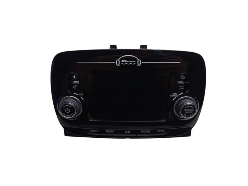 Recambio de sistema audio / radio cd para fiat nuova 500 (150) lounge referencia OEM IAM 07356248570  