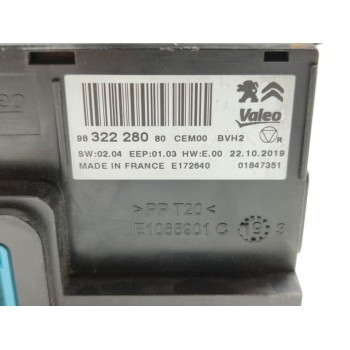 Recambio de modulo electronico para citroën c4 picasso feel referencia OEM IAM 9832228080  