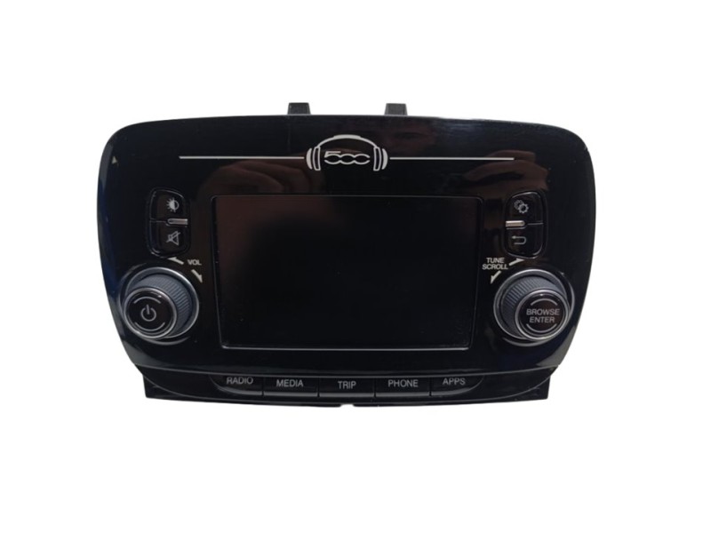 Recambio de pantalla multifuncion para fiat nuova 500 (150) lounge referencia OEM IAM 07356556120  