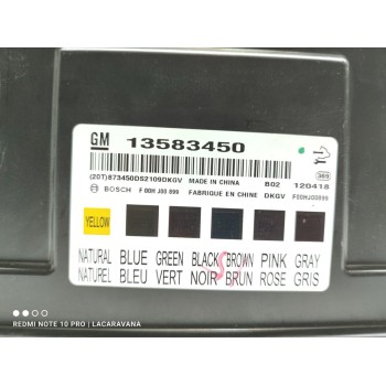 Recambio de modulo electronico para chevrolet orlando lt+ referencia OEM IAM 13583450  