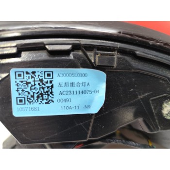 Recambio de piloto trasero izquierdo para mg zs luxury referencia OEM IAM 10571681  