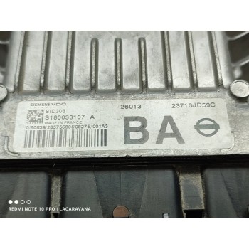 Recambio de centralita motor uce para nissan qashqai (j10) acenta referencia OEM IAM 23710JD59C  